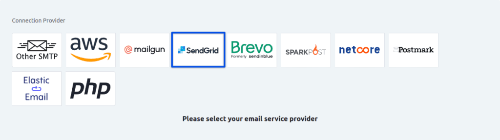 SMTP service providers that are supported by appryzePRO